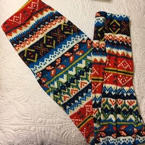 Lula roe inspired one size leggings