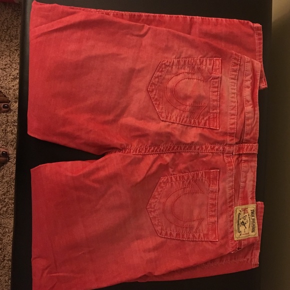 TR red skinny crop pants - "Brooklyn"