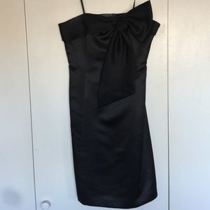 LAUREN Ralph Lauren Black Strapless Dress