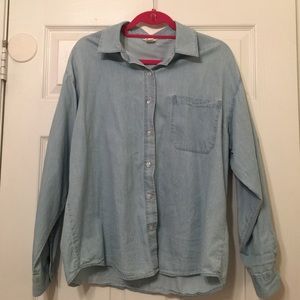 Forever 21 Chambray button up.