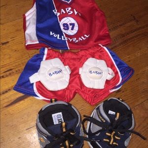 Build a Bear volleyball uniform