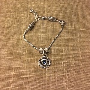 Brighton Charm Bracelet with Three Charms