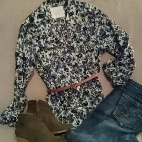 Sonoma cotton button up