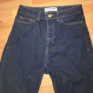 AMERICAN APPAREL PENCIL JEAN HIGH WAIST