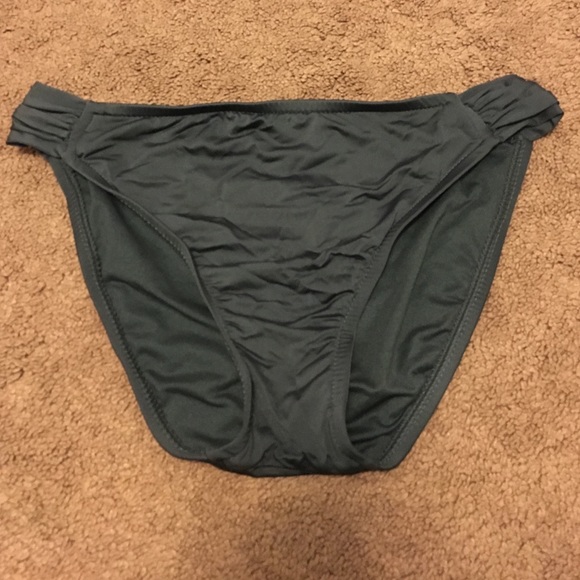 Charcoal Grey Bikini Bottoms