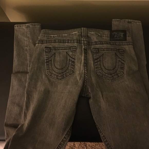 TR grey twisted jeans