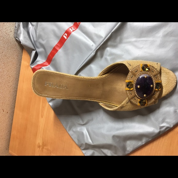 Prada Open Back Wedges - Picture 4 of 4