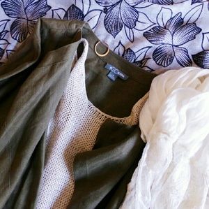 ❤HP❤100% Linen Cardigan GOsilk