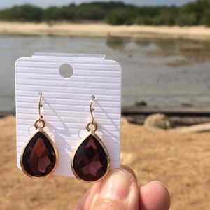 18 kt Crystal earrings