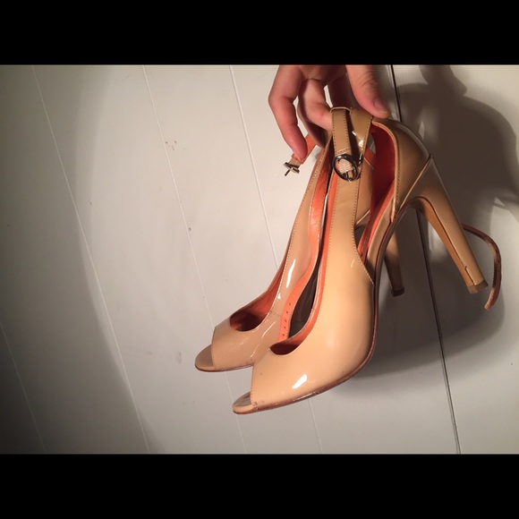 Via Spiga Nude Peeptoe Heel