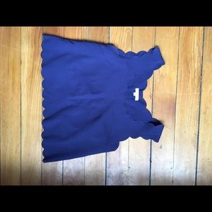 Urban Outfitters Crop Top Navy Small