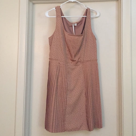 Pale pink LC  Lauren Conrad pleated dress