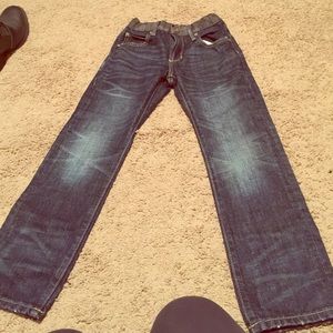 Gap Kids boys jeans size 8 with Camo waistband