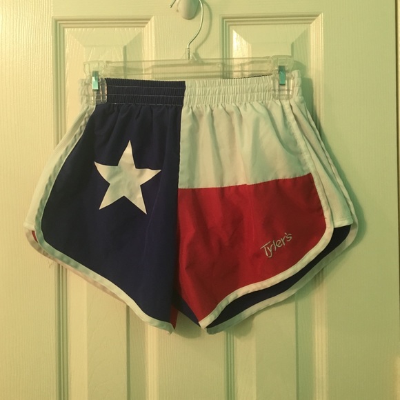 Texas flag shorts