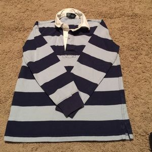Boys Polo long sleeve pullover size 7