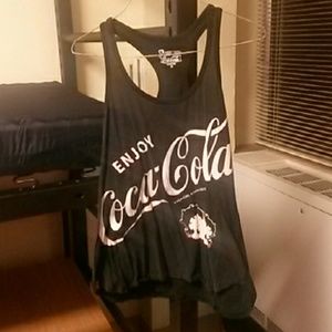 Betty Boop Coca-Cola Tank Top (Size medium)