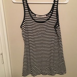 Black and white tank