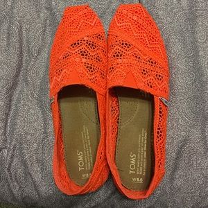TOMs! Orange/coral color
