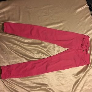 Pink Abercrombie & Fitch Skinny Jeans