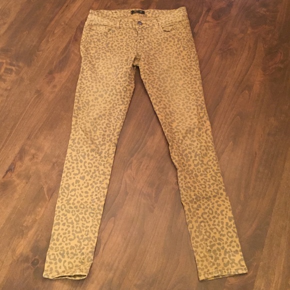 Cheetah Print Skinny Jeans