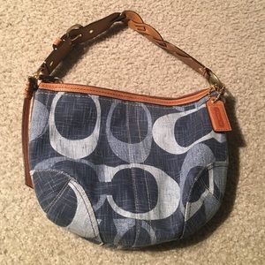 Coach Denim Purse