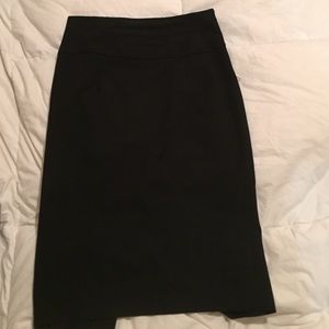 Zara midi sleek skirt