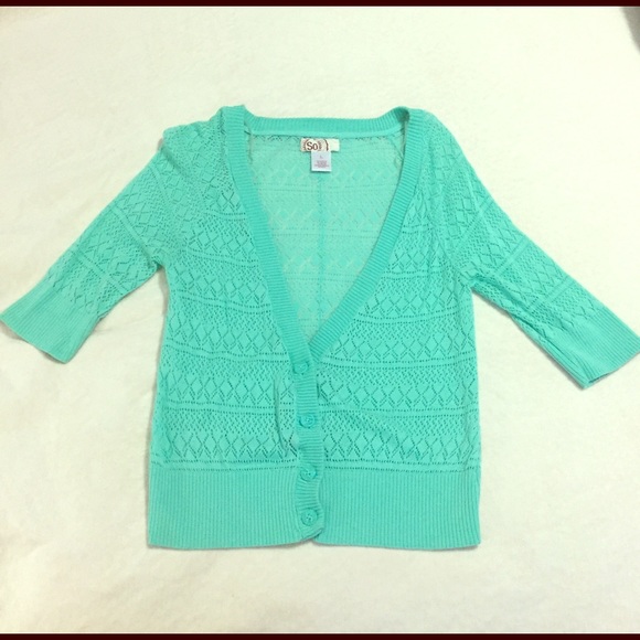 Lightweight juniors cardigan