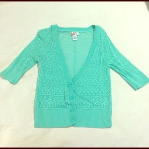 Lightweight juniors cardigan