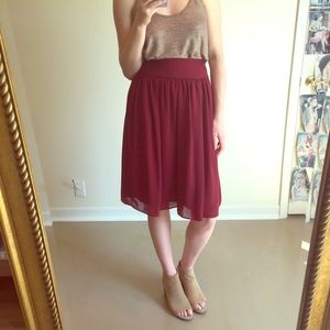 Ann Taylor Pocket Skirt