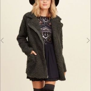 Textured Biker Jacket Hollister