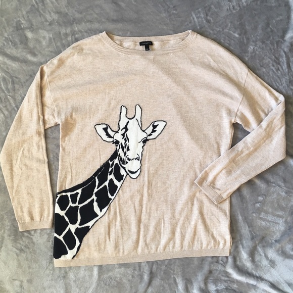 Talbots Giraffe (front & back) Sweater