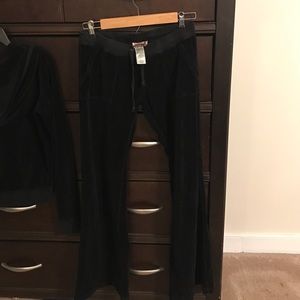 Juicy couture velour track sweatpants