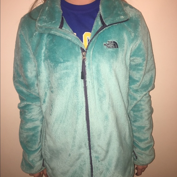 Blue north face jacket