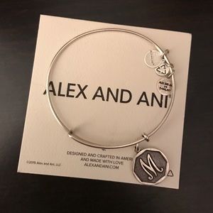 Alex and Ani M bangle bracelet
