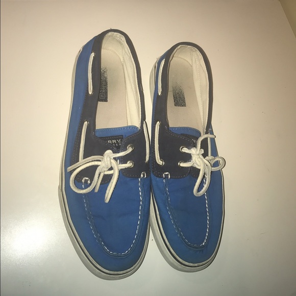 Sperry Top Sider Size 12 M (Blue/Navy Blue)