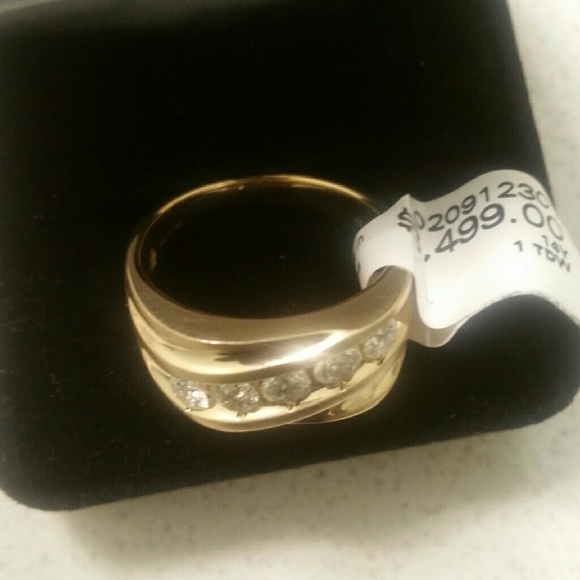 Kay Jewelers | Accessories | Mens Diamond Gold Ring | Poshmark