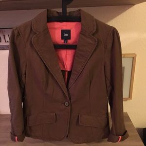 GAP brown blazer in size 4.
