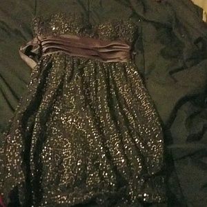 Sparkly black sequened