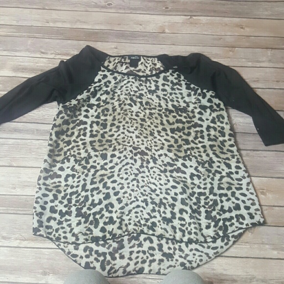 baseball tee cheetah print