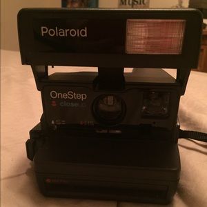 Polaroid One-Step with case