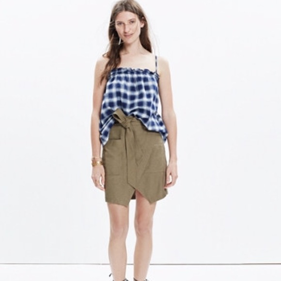 Madewell portside skirt