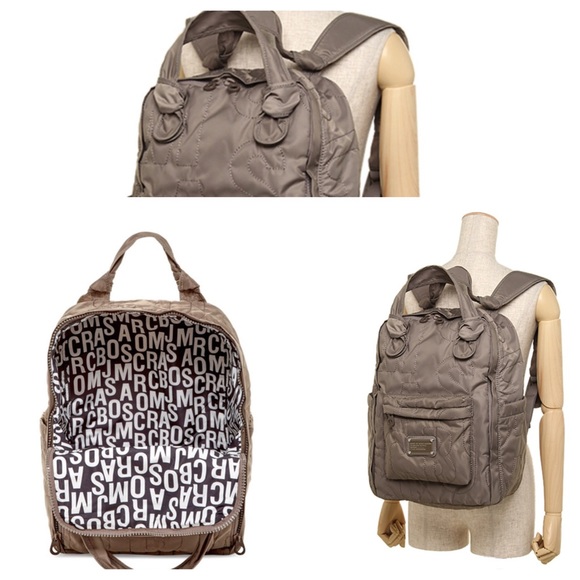 Nwt Marc by Marc Jacobs Quilted Nylon Backpack - Picture 2 of 3