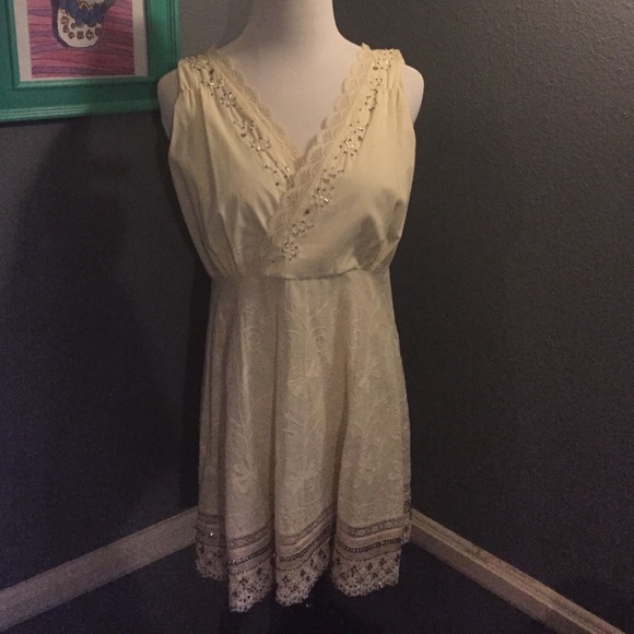 Embellished Crossover top