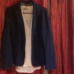 Talbots Jean Blazer