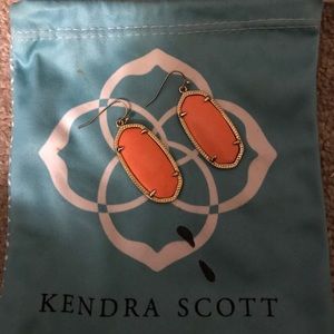 Kendra Scott Elle Earrings-Coral