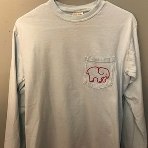 Ivory Ella light blue long sleeve tshirt