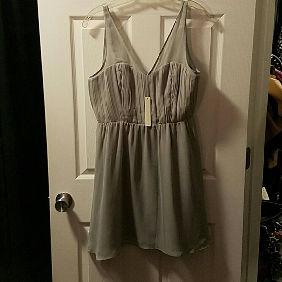 Delicate grey dress