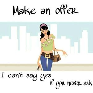 MAKE OFFERS!!! BUNDLE 2+ FOR 10% OFF