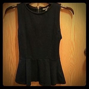 TopShop Peplum Top