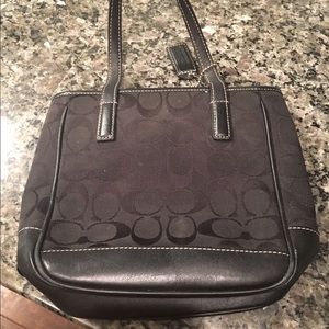 Authentic Signature Coach Purse
